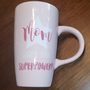 Coffee Cup. "I'm A Mom What's Your Superpower?"